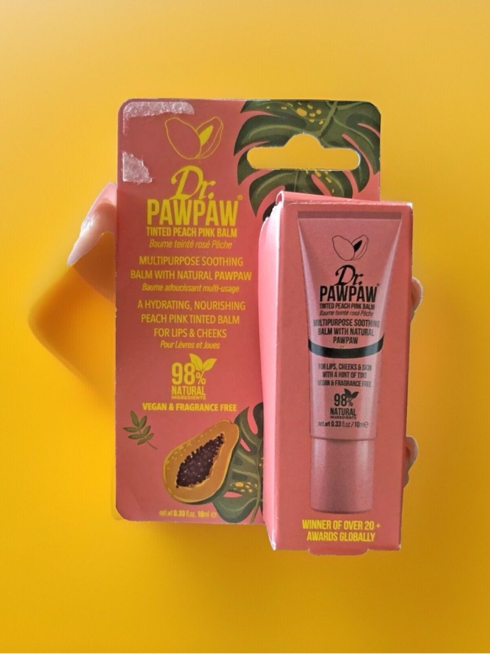Dr. PAWPAW Tinted Peach Pink Balm
